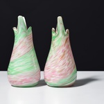 Pair of Fratelli Toso Vases, Leslie Pina Collection, Priced Each